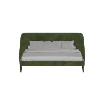 Selma Double Bed with Deep Vertical Tufting