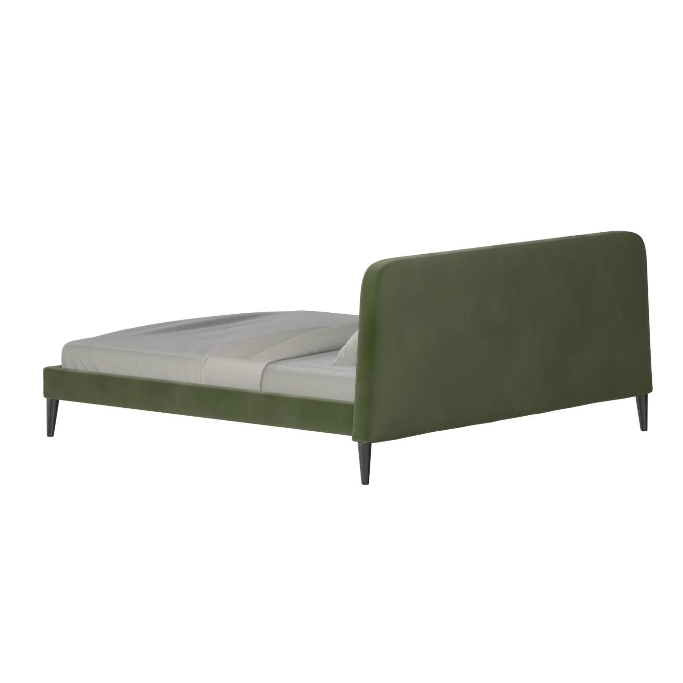 Selma Double Bed with Deep Vertical Tufting