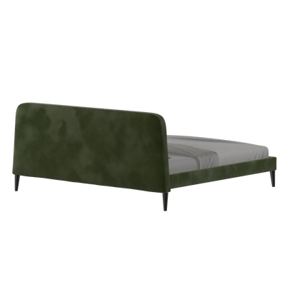 Selma Double Bed with Deep Vertical Tufting