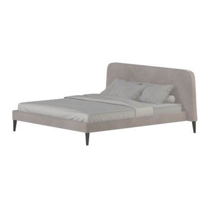 Selma Double Bed with Deep Vertical Tufting
