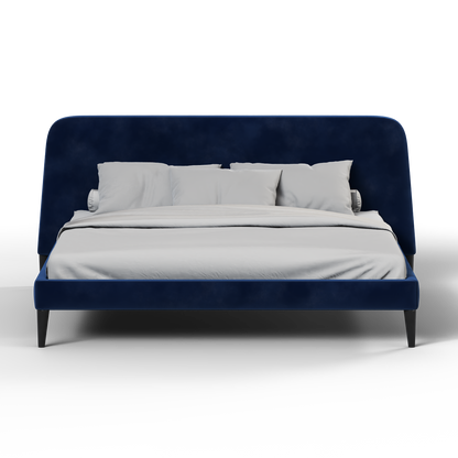 Selma Double Bed with Deep Vertical Tufting