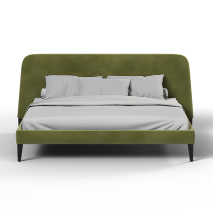 Selma Double Bed with Deep Vertical Tufting