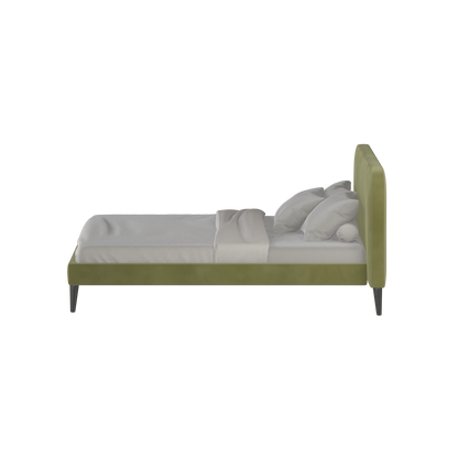 Selma Double Bed with Deep Vertical Tufting