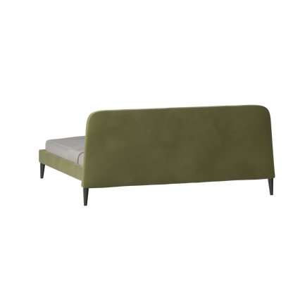 Selma Double Bed with Deep Vertical Tufting