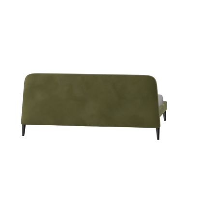 Selma Double Bed with Deep Vertical Tufting