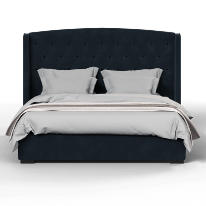 Sophia Upholstered Bed with Buttoned Headboard