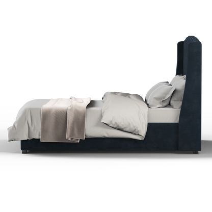 Sophia Upholstered Bed with Buttoned Headboard