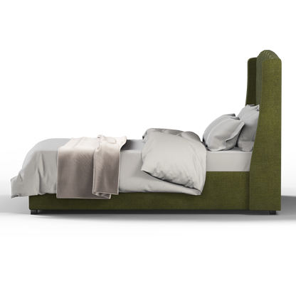 Sophia Upholstered Bed with Buttoned Headboard
