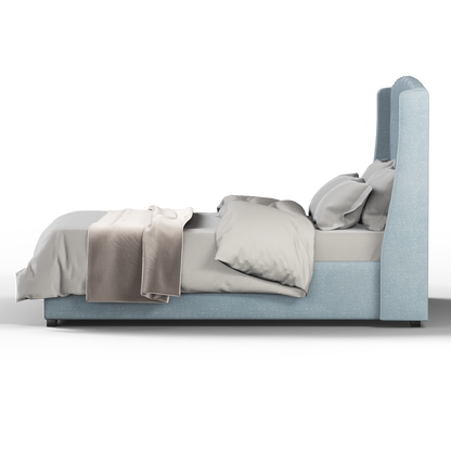 Sophia Upholstered Bed with Buttoned Headboard