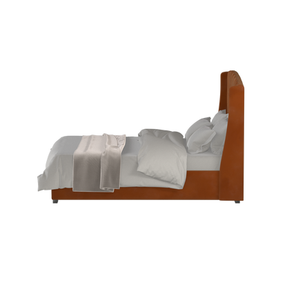 Sophia Upholstered Bed with Buttoned Headboard