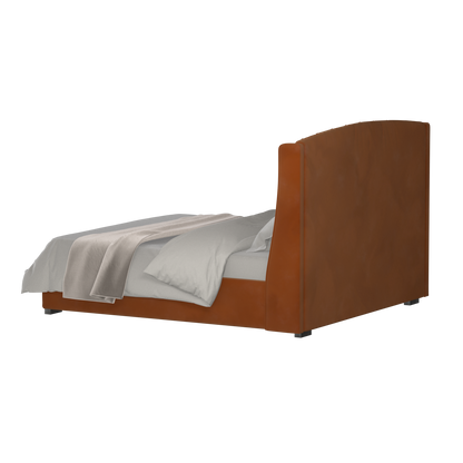 Sophia Upholstered Bed with Buttoned Headboard