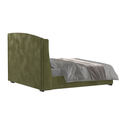 Sophia Upholstered Bed with Buttoned Headboard