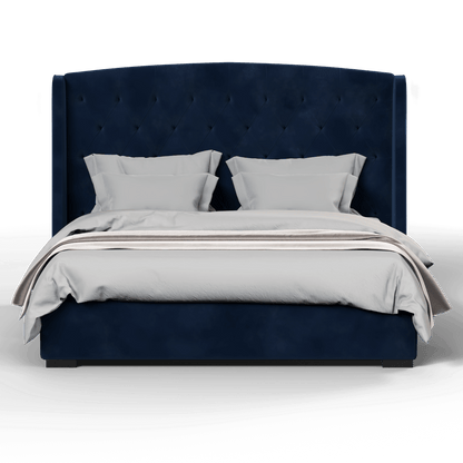 Sophia Upholstered Bed with Buttoned Headboard