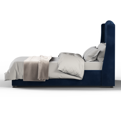 Sophia Upholstered Bed with Buttoned Headboard