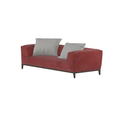 Strand Sofa With Solid Wood Frame