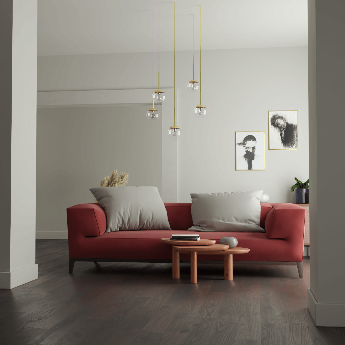 Strand Sofa With Solid Wood Frame