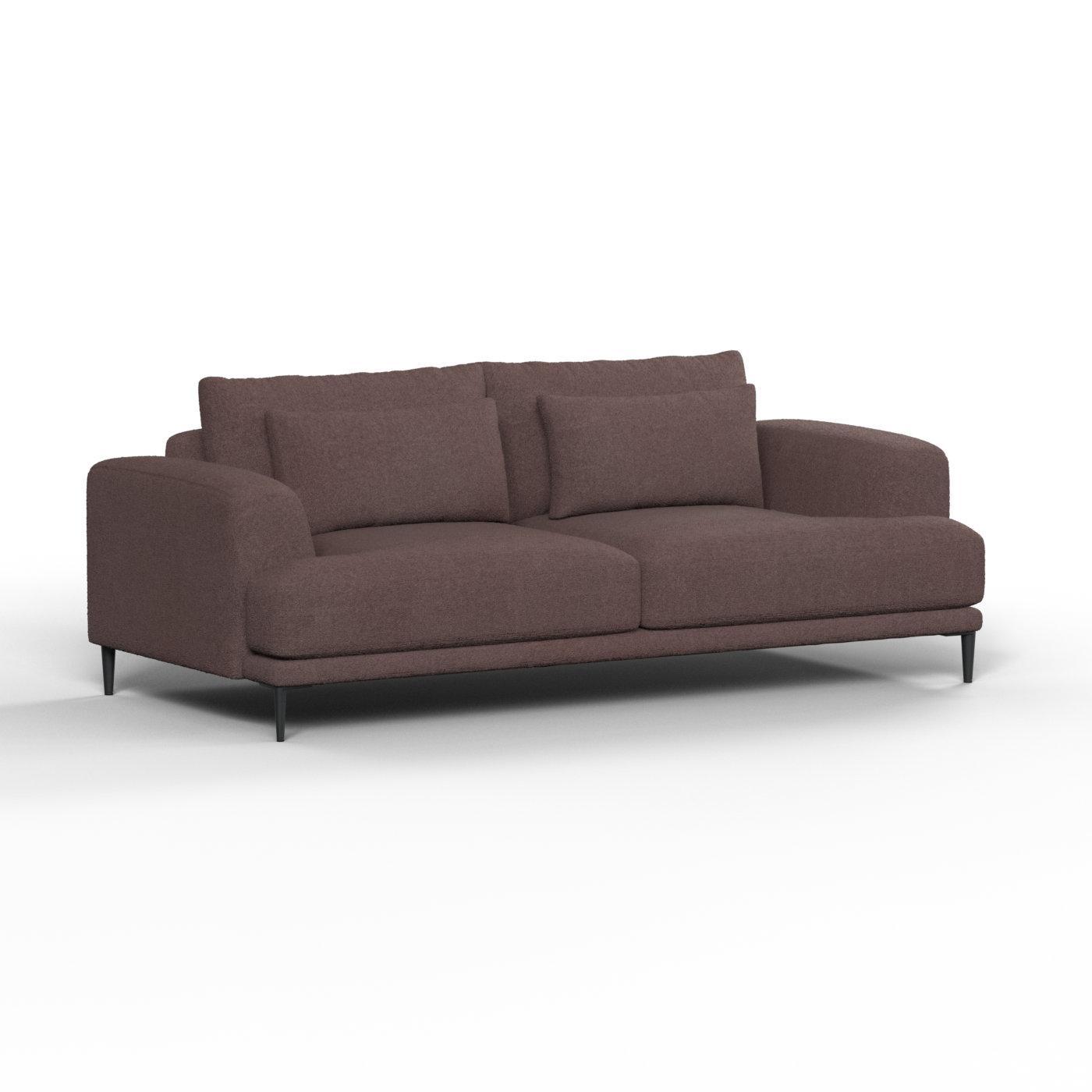 Valen 2 Seater Sofa — Deep Seating with Oversized Cushions