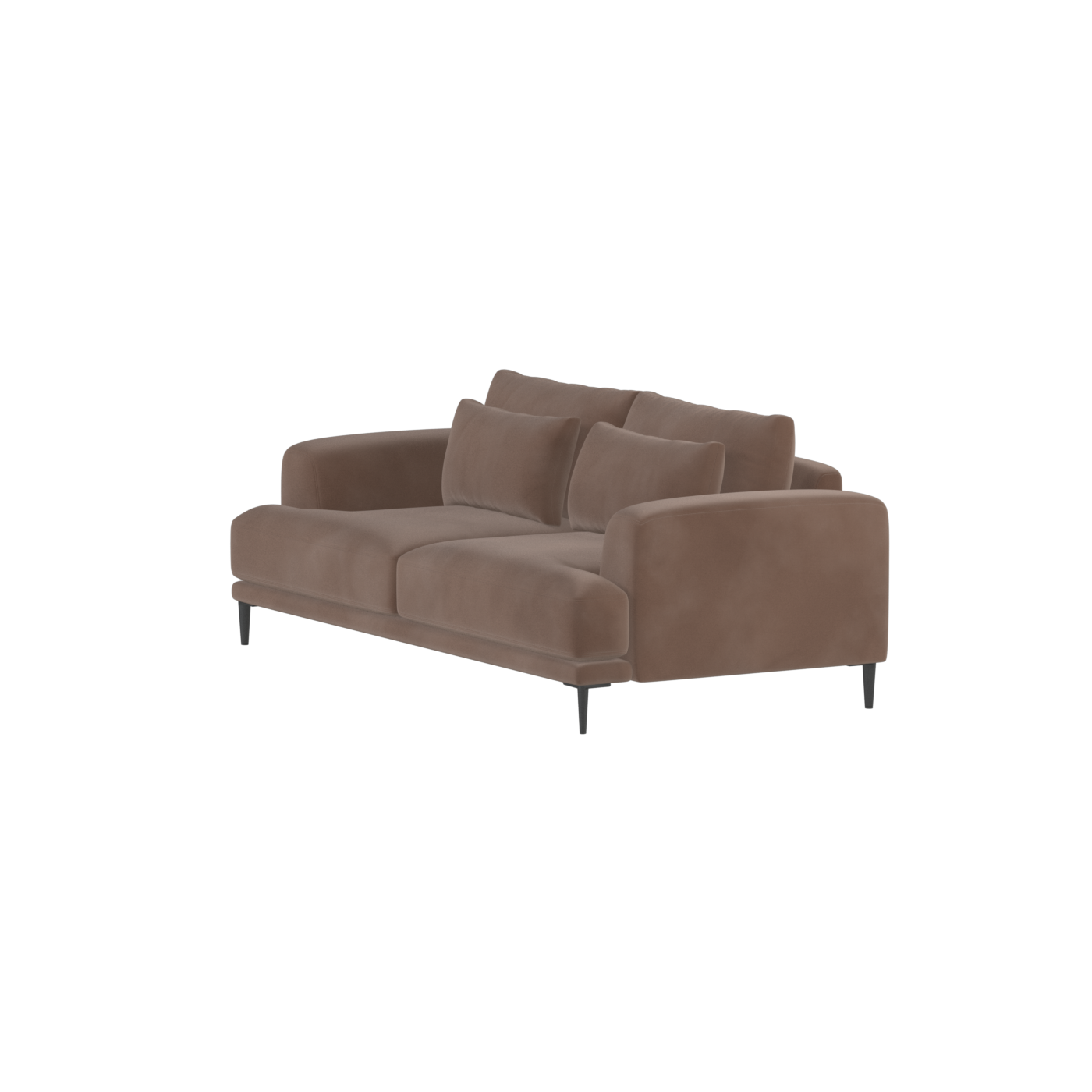 Valen 2 Seater Sofa — Deep Seating with Oversized Cushions