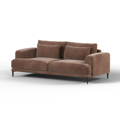 Valen 2 Seater Sofa — Deep Seating with Oversized Cushions