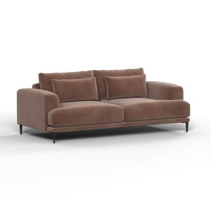 Valen 2 Seater Sofa — Deep Seating with Oversized Cushions