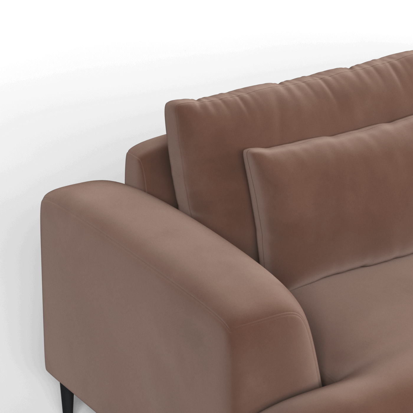 Valen 2 Seater Sofa — Deep Seating with Oversized Cushions