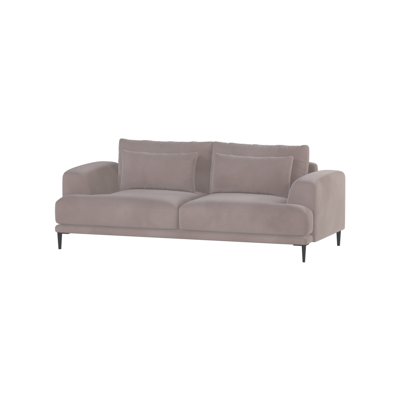 Valen 2 Seater Sofa — Deep Seating with Oversized Cushions