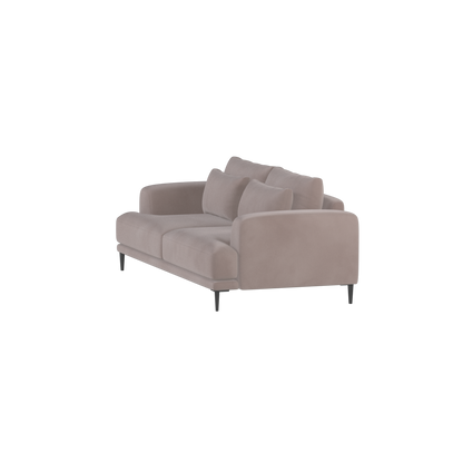 Valen 2 Seater Sofa — Deep Seating with Oversized Cushions