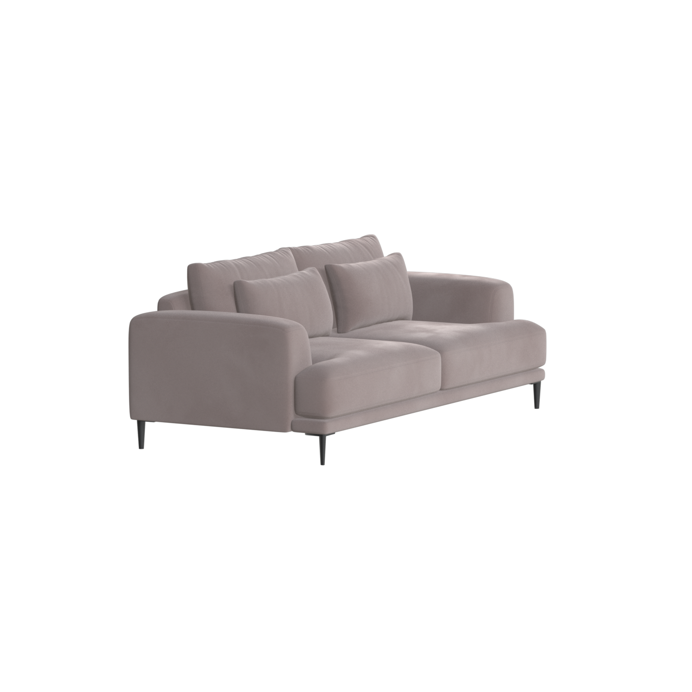 Valen 2 Seater Sofa — Deep Seating with Oversized Cushions