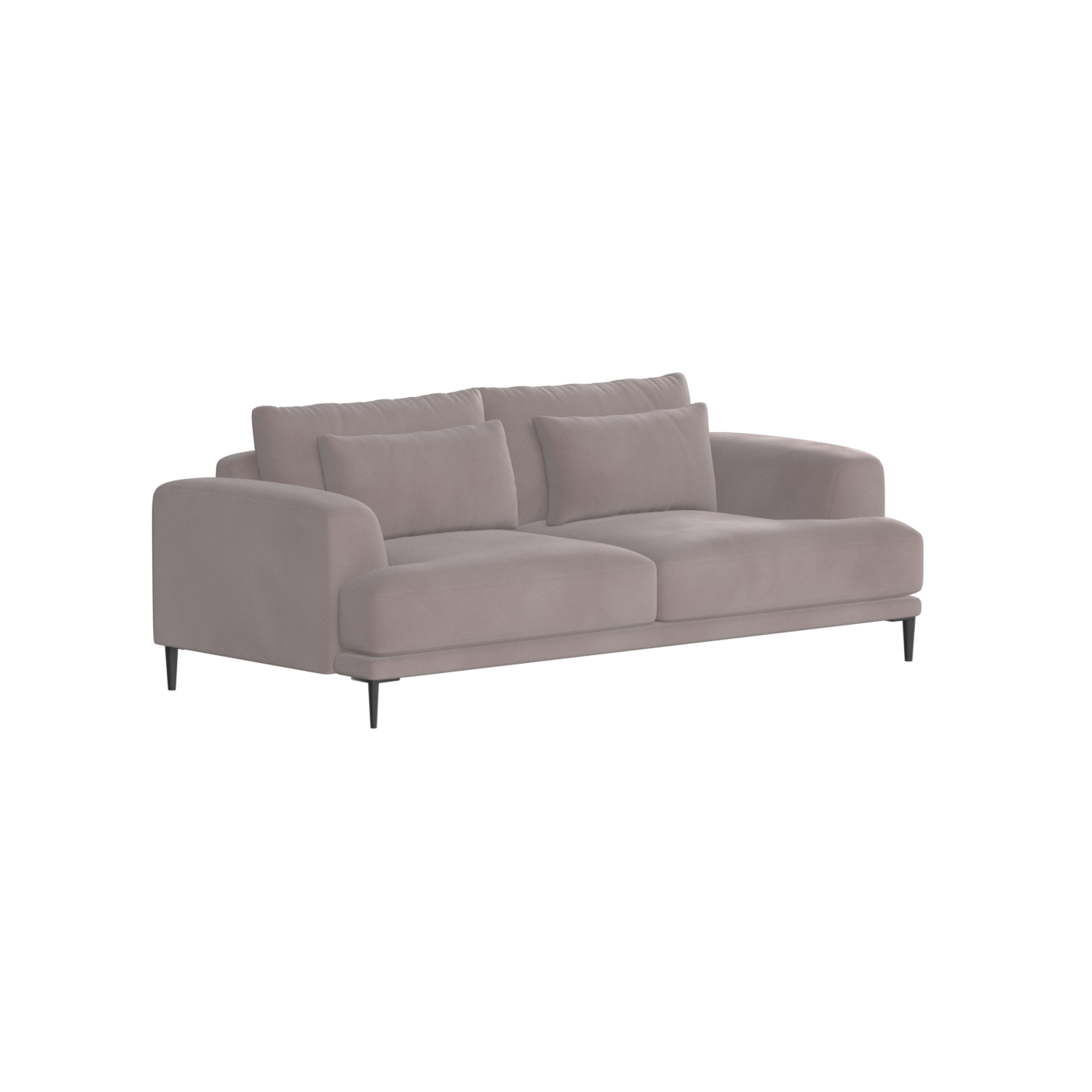 Valen 2 Seater Sofa — Deep Seating with Oversized Cushions