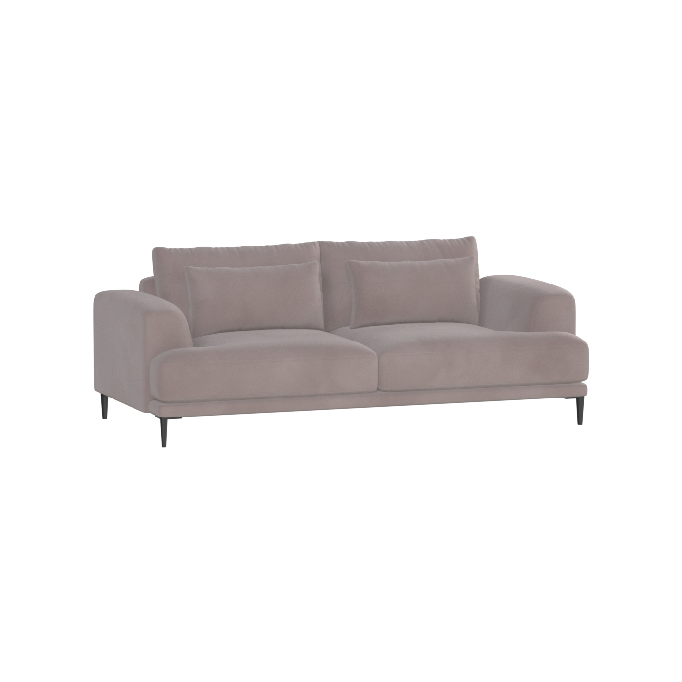 Valen 2 Seater Sofa — Deep Seating with Oversized Cushions