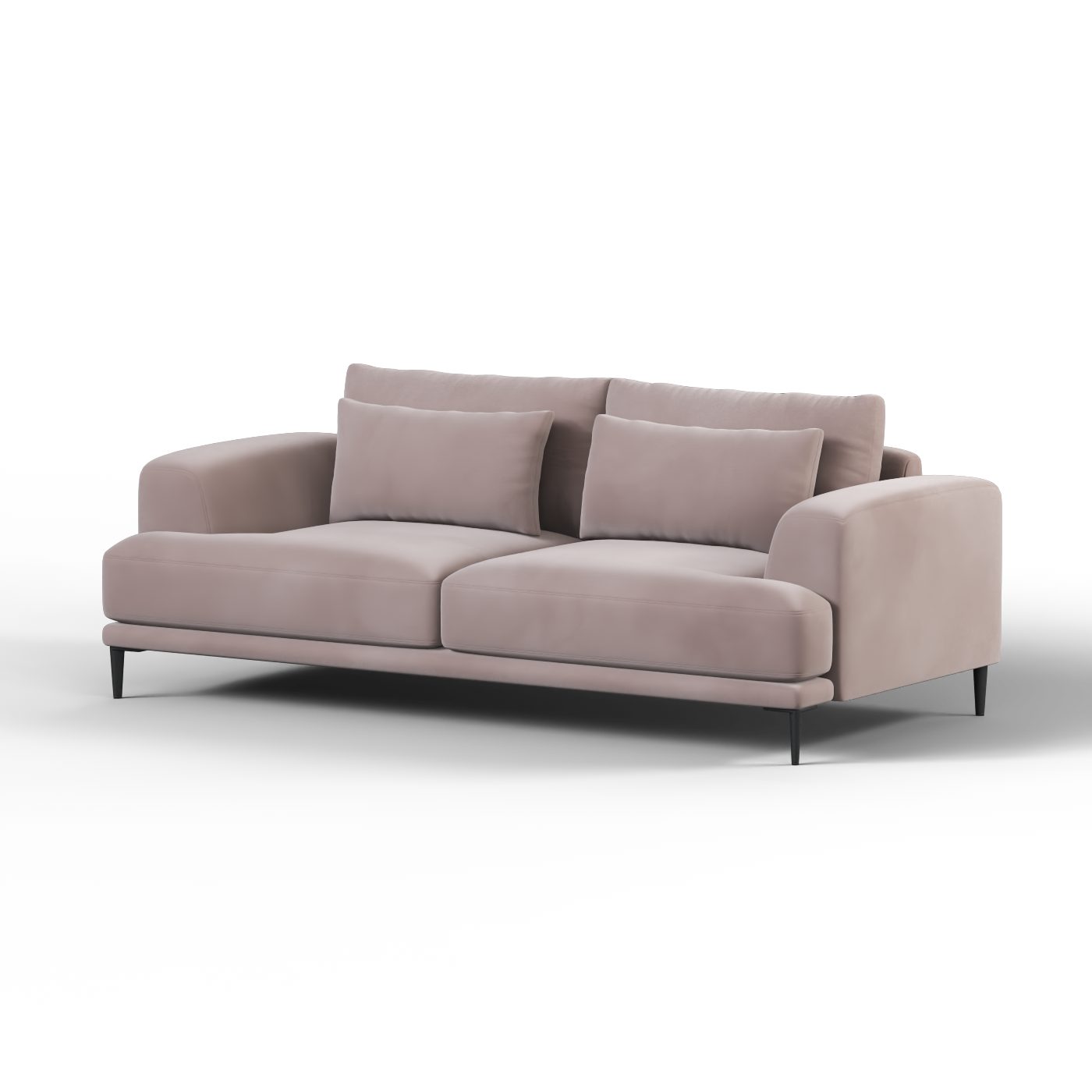 Valen 2 Seater Sofa — Deep Seating with Oversized Cushions