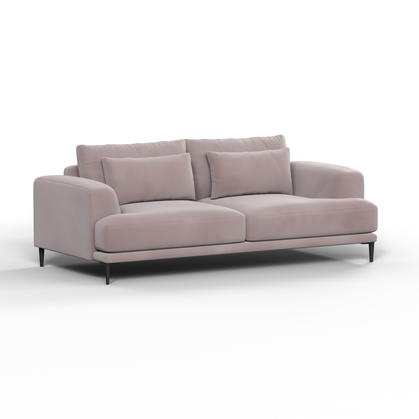 Valen 2 Seater Sofa — Deep Seating with Oversized Cushions