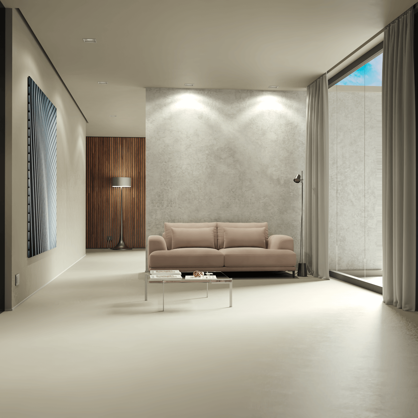 Valen 2 Seater Sofa — Deep Seating with Oversized Cushions