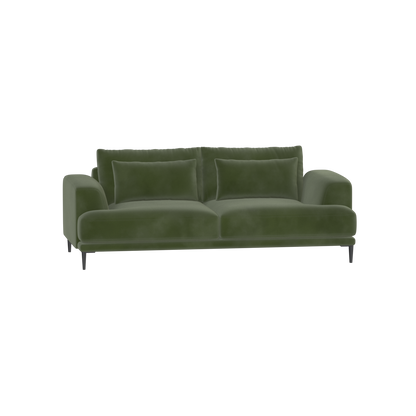 Valen 2 Seater Sofa — Deep Seating with Oversized Cushions