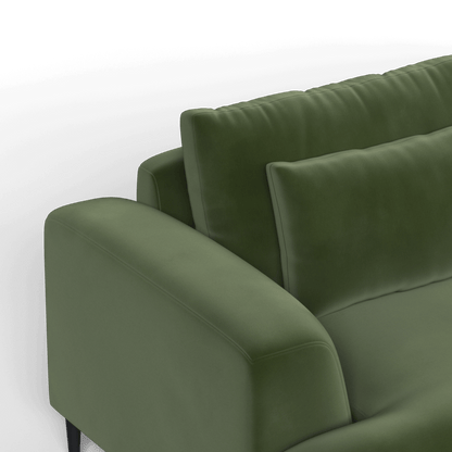 Valen 2 Seater Sofa — Deep Seating with Oversized Cushions