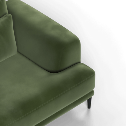 Valen 2 Seater Sofa — Deep Seating with Oversized Cushions