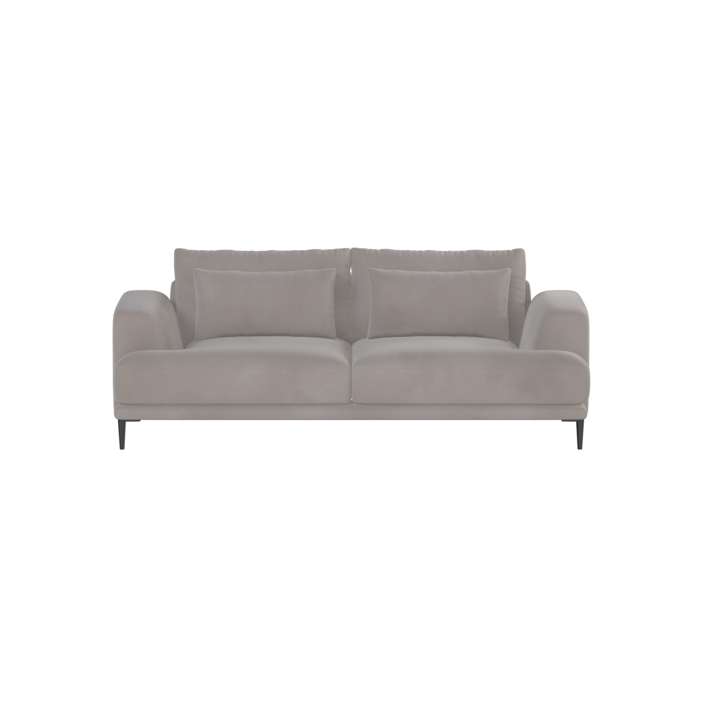 Valen 2 Seater Sofa — Deep Seating with Oversized Cushions