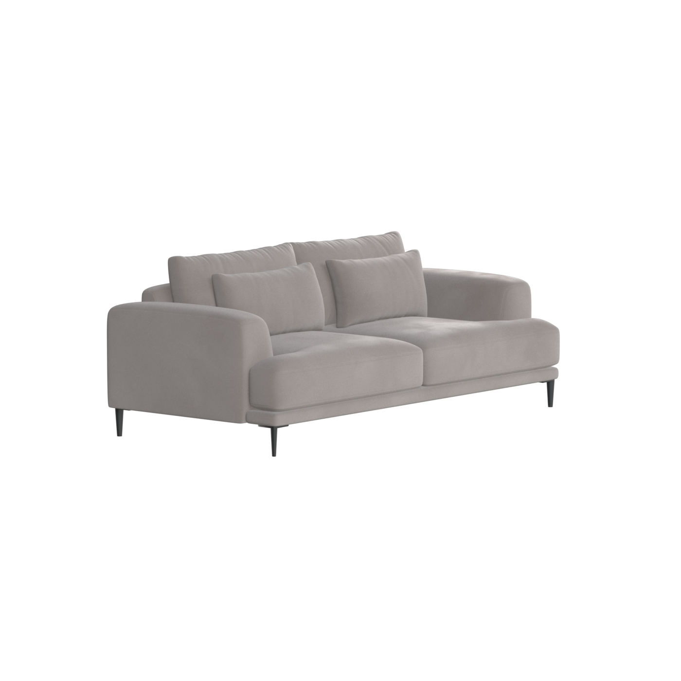 Valen 2 Seater Sofa — Deep Seating with Oversized Cushions