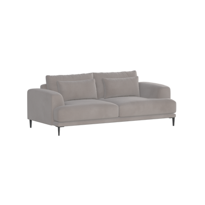 Valen 2 Seater Sofa — Deep Seating with Oversized Cushions