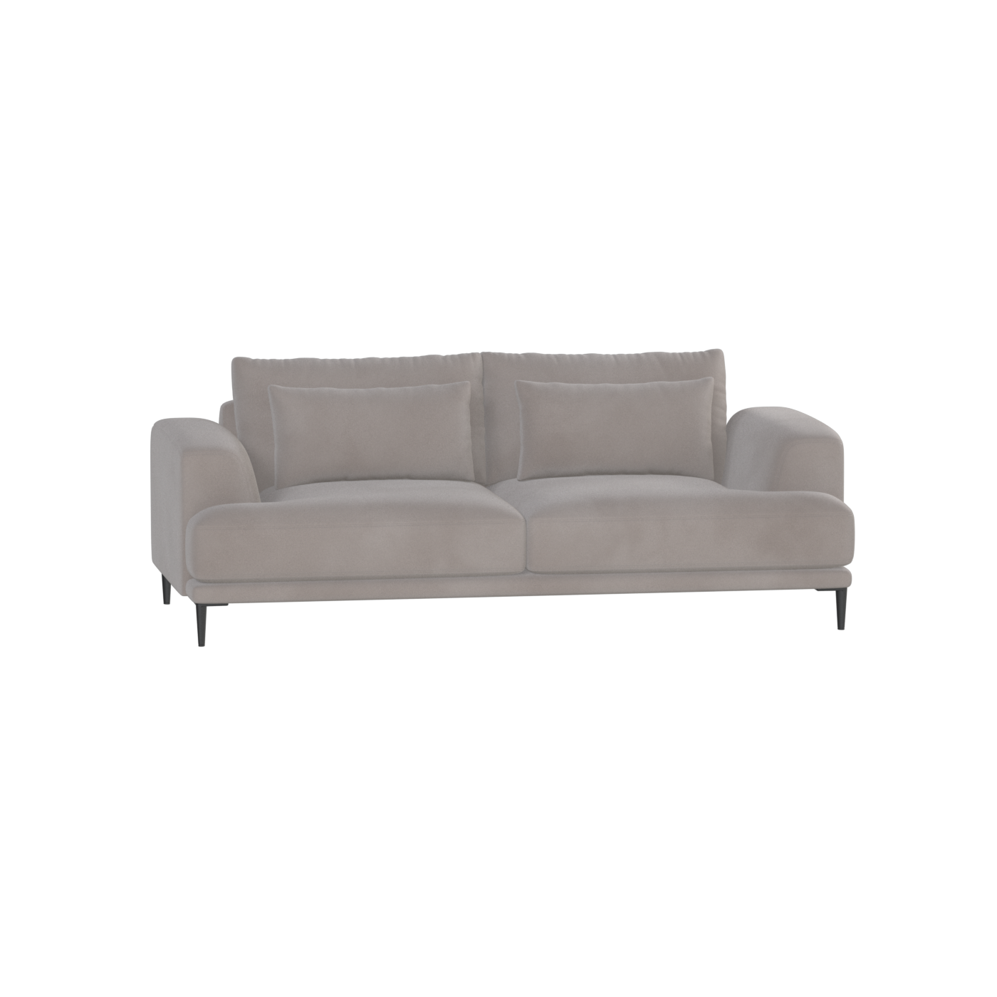Valen 2 Seater Sofa — Deep Seating with Oversized Cushions