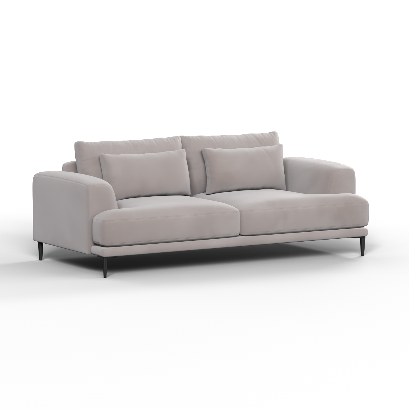 Valen 2 Seater Sofa — Deep Seating with Oversized Cushions