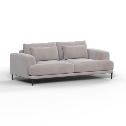 Valen 2 Seater Sofa — Deep Seating with Oversized Cushions