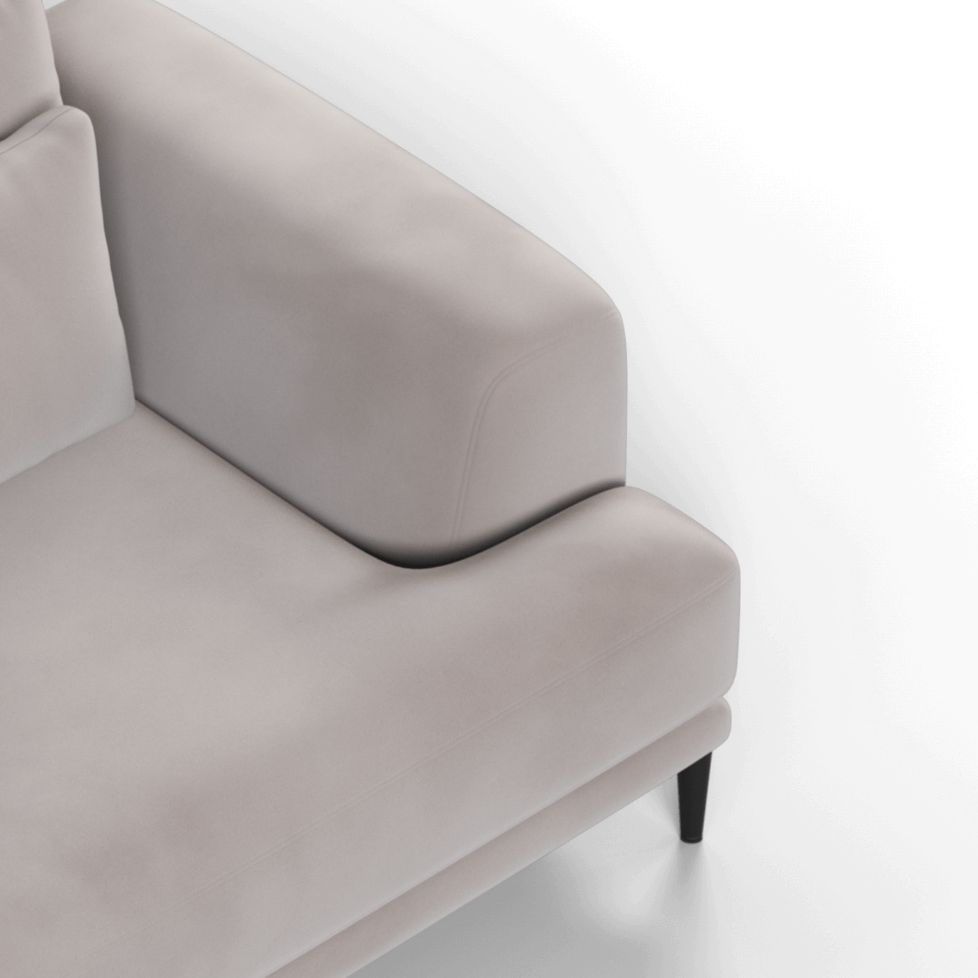 Valen 2 Seater Sofa — Deep Seating with Oversized Cushions