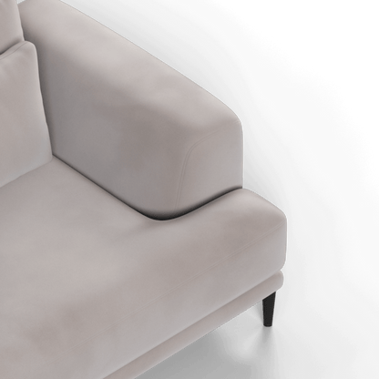 Valen 2 Seater Sofa — Deep Seating with Oversized Cushions