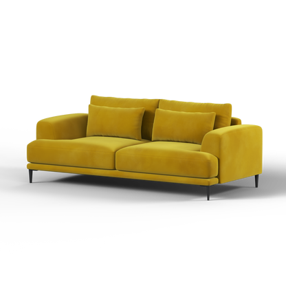 Valen 2 Seater Sofa — Deep Seating with Oversized Cushions