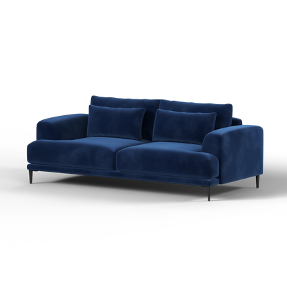 Valen 2 Seater Sofa — Deep Seating with Oversized Cushions
