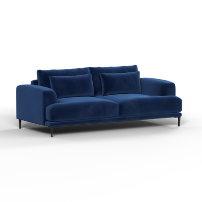 Valen 2 Seater Sofa — Deep Seating with Oversized Cushions