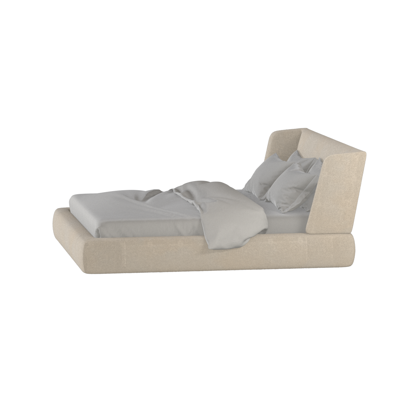 Lit Valentina en tissu Boucle Baloo
