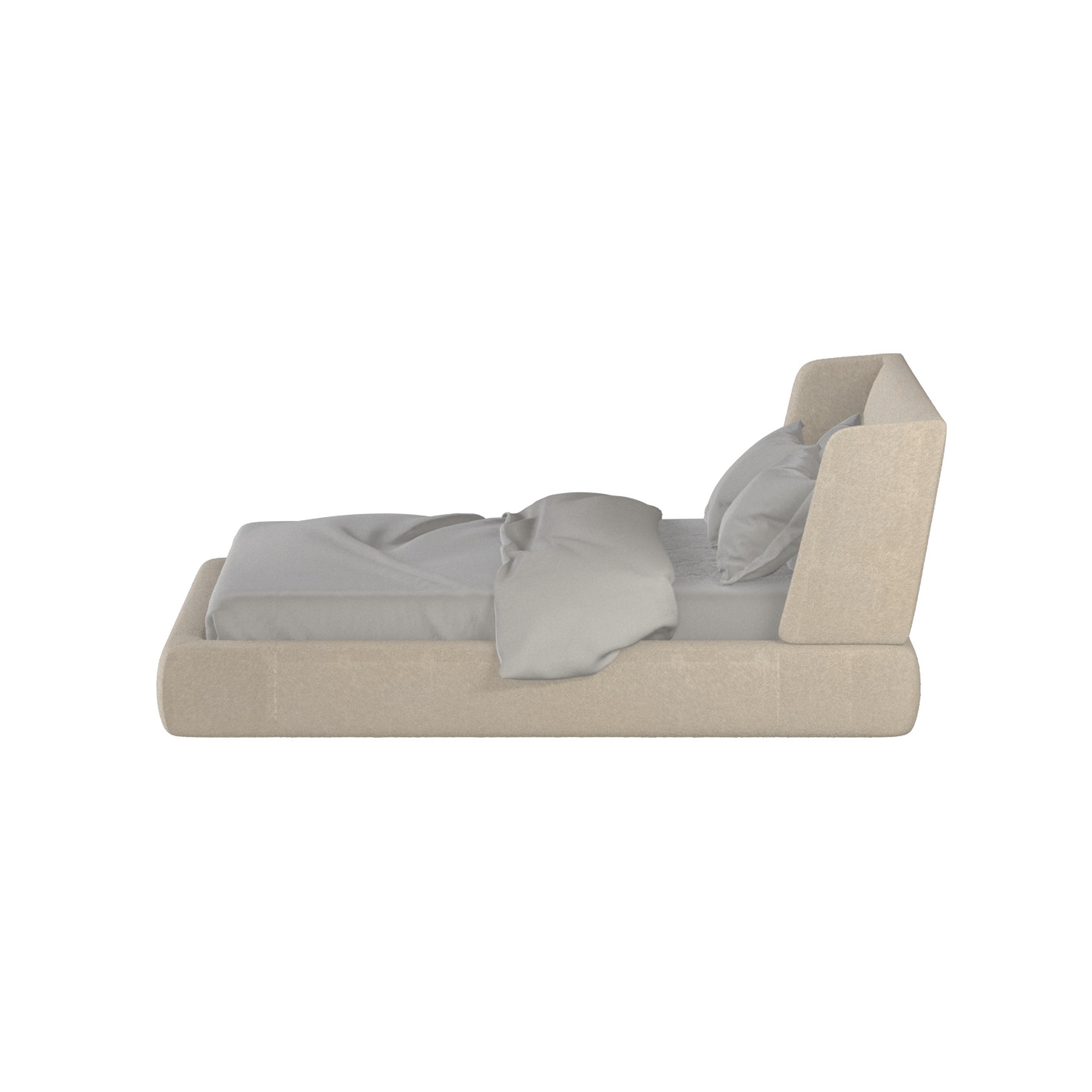 Lit Valentina en tissu Boucle Baloo