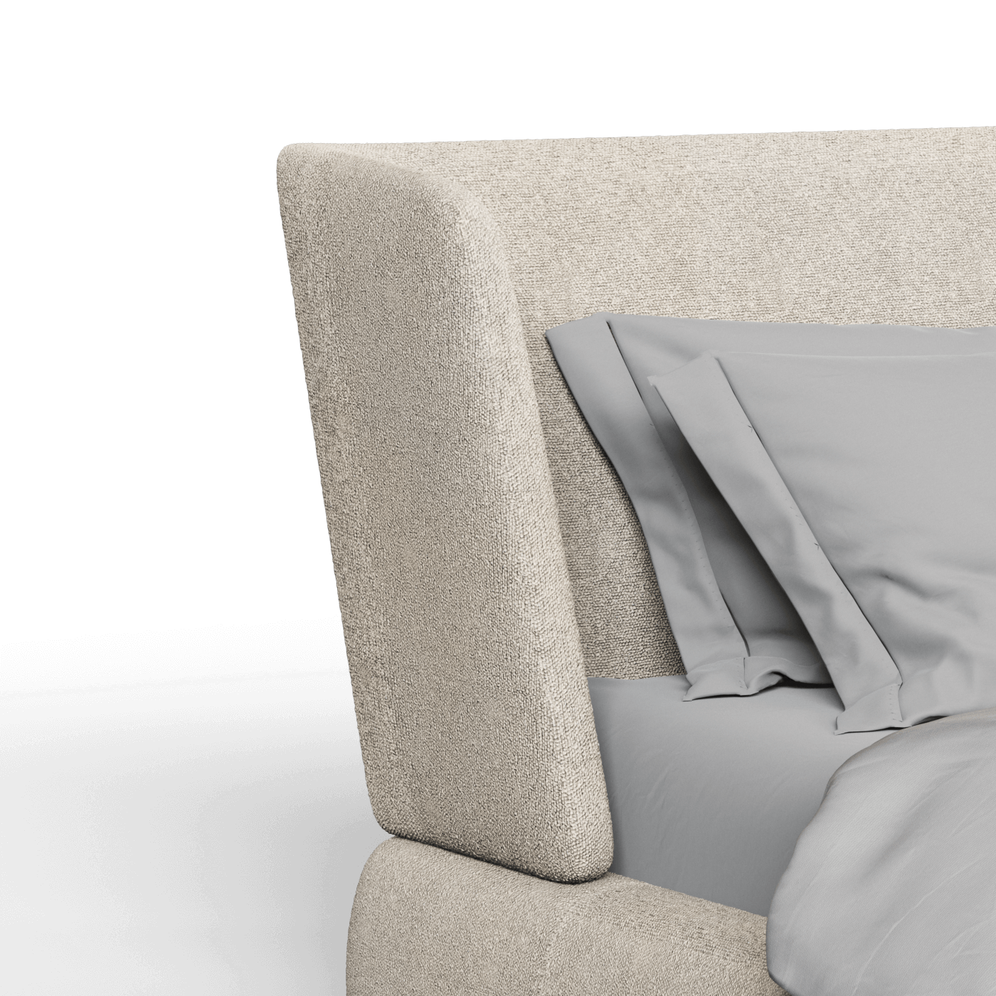 Lit Valentina en tissu Boucle Baloo